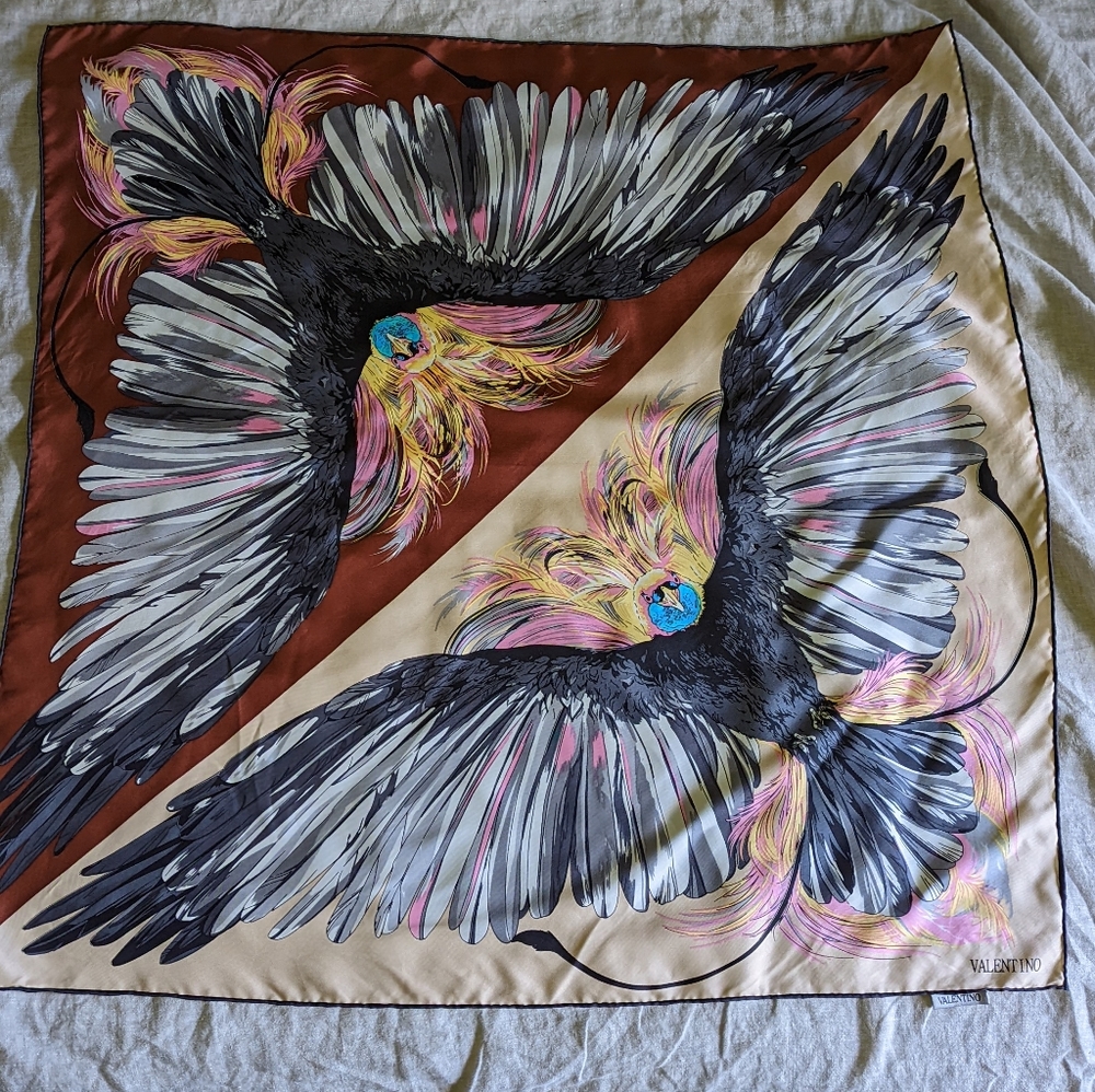 Valentino Silk Scarf
